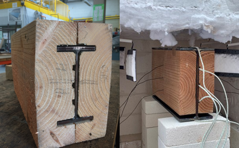 Visuel projet STRUCTURES MIXTES ACIER-BOIS / ECO-CONCEPTION